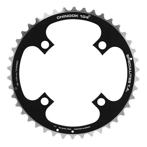 Sp Cialit S Ta Plateau Vtt Bra D Chinook Triple Exterieur Noir Alu