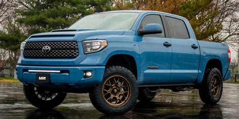 Blue Toyota Tundra Rims
