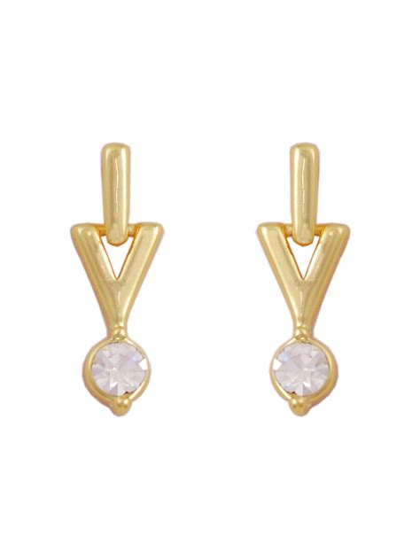 Buy Golden Peacokc Gold Plated Drop Earrings Online ₹60 From Shopclues