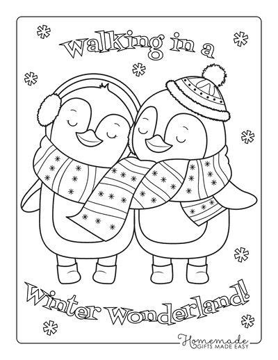 Pin By Denise Hodur On Christmas Daily Sheets Penguin Coloring Pages