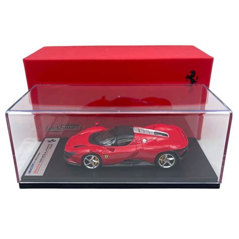 Model Car Looksmart 143 Ferrari Daytona Sp3 Closed Roof Rosso Corsa