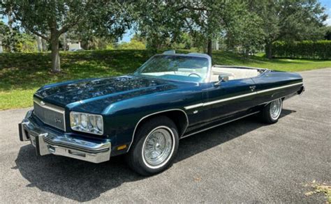 Last of the Line: 1975 Chevrolet Caprice Convertible | Barn Finds