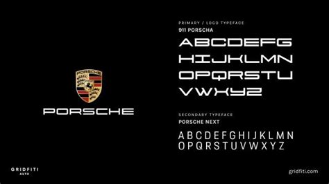 Porsche Font - Download Free Fonts