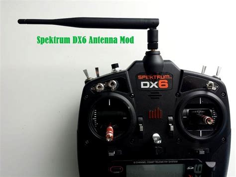 Spektrum Dx6 Gen2 Antenna Mod Sma Mount By Swissbeluga 3d Model