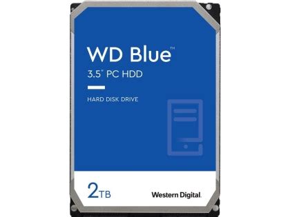 Твърд диск Western Digital 2TB Blue 5400rpm 256MB SATA 3 WD20EZAZ