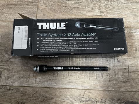 Thule Syntace X 12 Axle Adapter For Sale