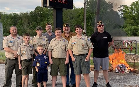 Scouts Explain Flag Burning Kogt