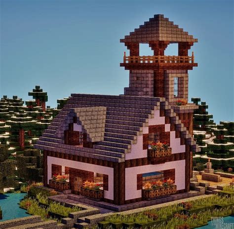 Things I Do On Minecraft — Town Project Recap #31 I forgot to upload this... Minecraft Farmen ...