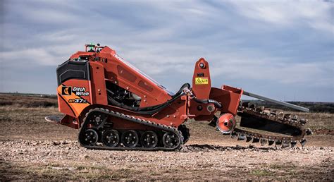 Ditch Witch Introduces Construction Grade St37x Stand On Trencher For