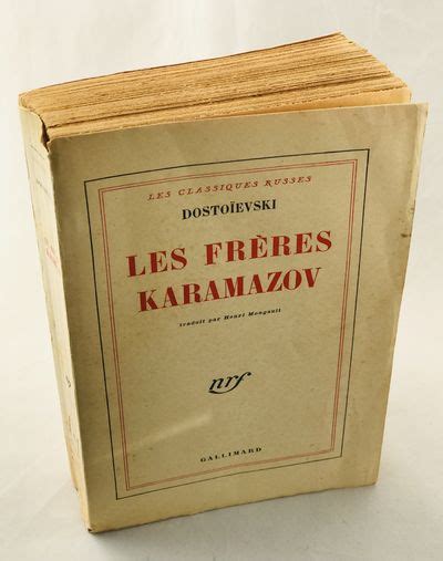 Les Freres Karamazov The Brothers Karamazov By Fedor Fyodor