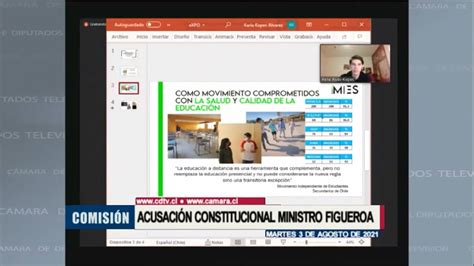 Exposición En La Comisión Revisora De La Acusación Constitucional Contra El Ministro De