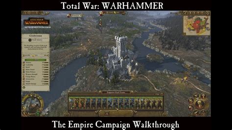 Total War WARHAMMER Empire Campaign Walkthrough YouTube