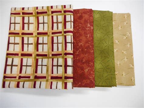 Rustic Quilt Shop Fat Quarter Bundle 4 Count Assorted - Etsy