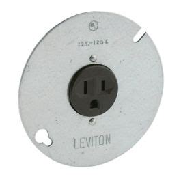 Leviton Heavy Duty Grade Single Receptacle Volt