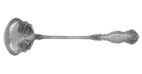 Arbutus Silverplate 1908 No Monograms Solid Piece Cream Ladle By