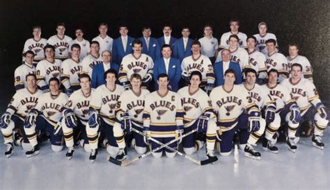 St Louis Blues 1986 87 Hockeygods