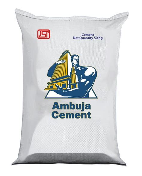 Ambuja Cement 50 Kg Bag अबज समट R S Builders Delhi ID