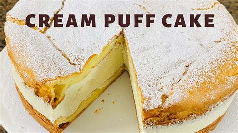 Cream Puff Cake Youtube