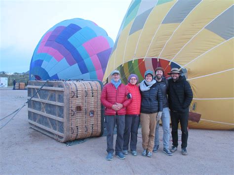 David S Hot Air Balloon Over Tucson Adventure Team Gleason