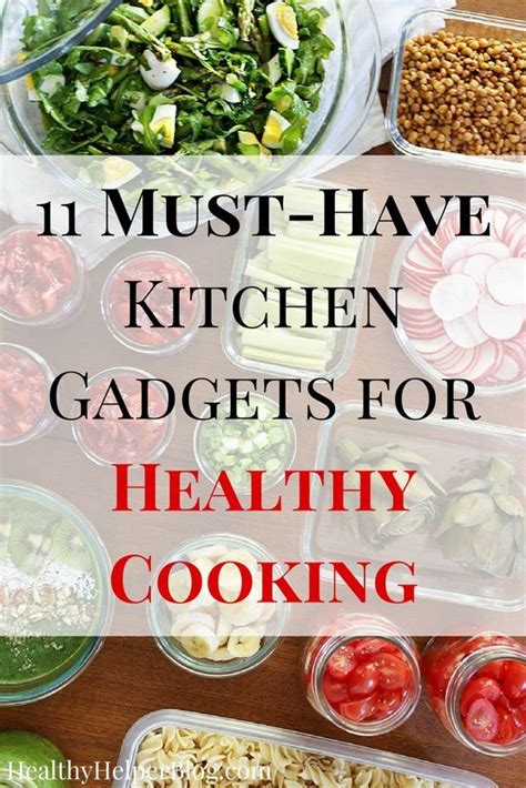 11 MUST-HAVE Kitchen Gadgets for Healthy Cooking | Healthy Helper ...