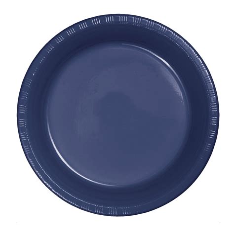 Party Central Club Pack Of Navy Blue Disposable Plastic Party Lunch