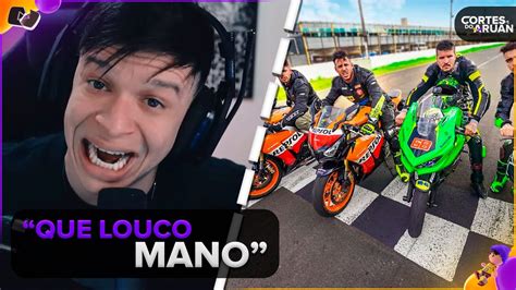 Aruan Reage O Rei Dos Rachas Voltou A Grande Corrida De Motos