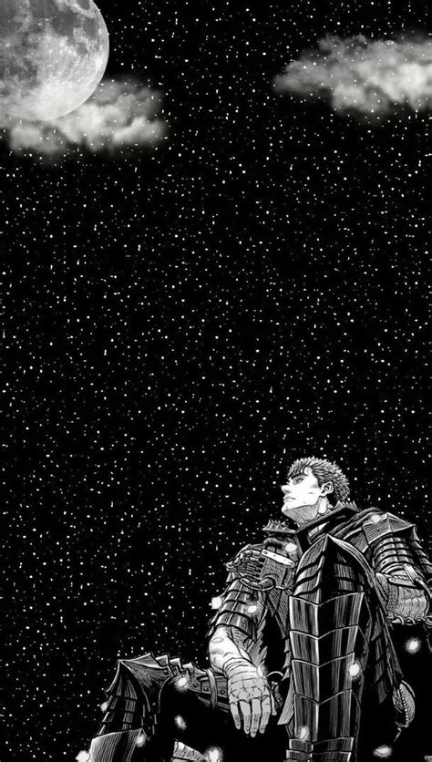 Guts Berserk 1997 Night Sky Wallpaper Sfondi Carini Sfondi Vintage