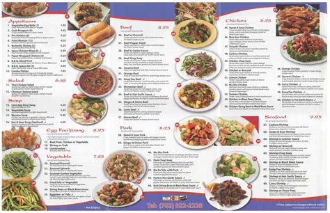 China One Menu Menu Untuk China One Summerlin Las Vegas Urbanspoon