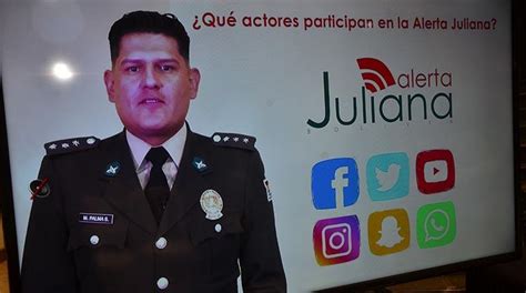 Alerta Juliana aplicación que acelera la búsqueda de personas