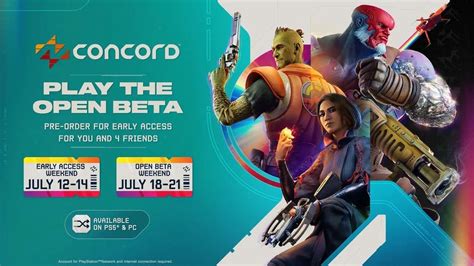 Concord PS5 PC Beta Test Dates Revealed Pre Orders Gain Early Access