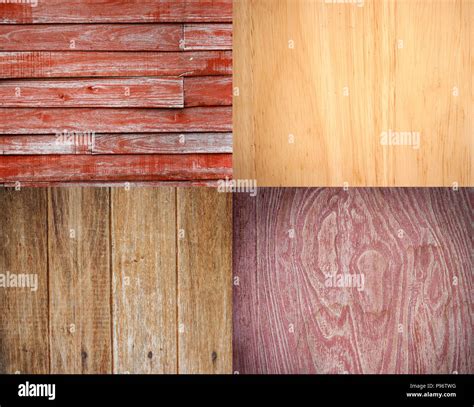 Collage Of High Detailed Wood Textures Background Stock Photo Alamy