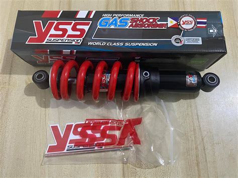 MONO Shock DTG 285mm Raider150 Raider FI Black Red Original YSS