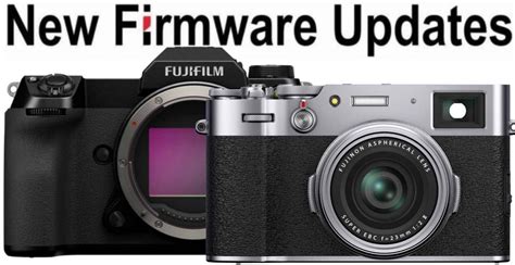 Fujifilm Gfx S Gfx Sii And X V Firmware Updates Released Fuji