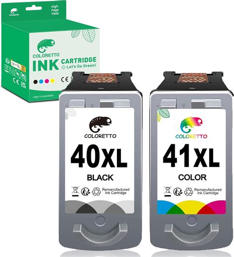 Coloretto Xl Xl Cartouches D Encre Remanufactur Es Pour Canon