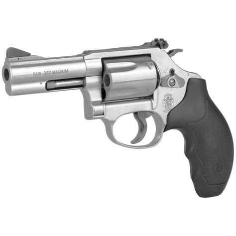 Smith & Wesson 162430 60 Stainless 357 Mag 5 Round 3" Stainless Steel ...