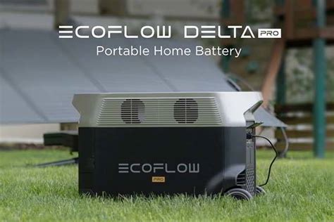 Ecoflow Delta Pro Portable Power Station With Expandable Capacity Gadgetsin