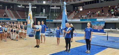 Con La Presentaci N De Los Gimnastas Del Seleccionado Argentino