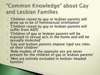 Promoting Societal Awareness Of Gay And Lesbian Families PPTX Daycare And Pre School Parenting