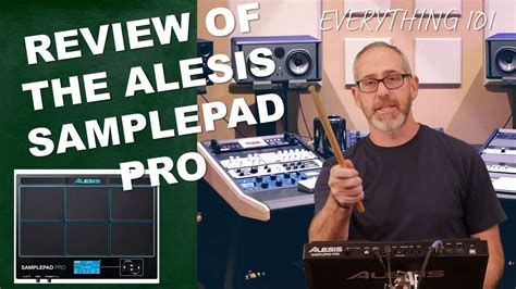 Review Of The Alesis Samplepad Pro Youtube