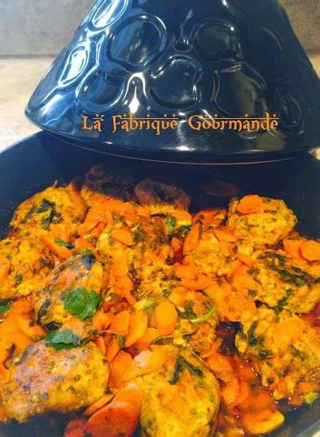 La Fabrique Gourmande Boulettes De Poisson Aux Carottes Sauce Chermoula