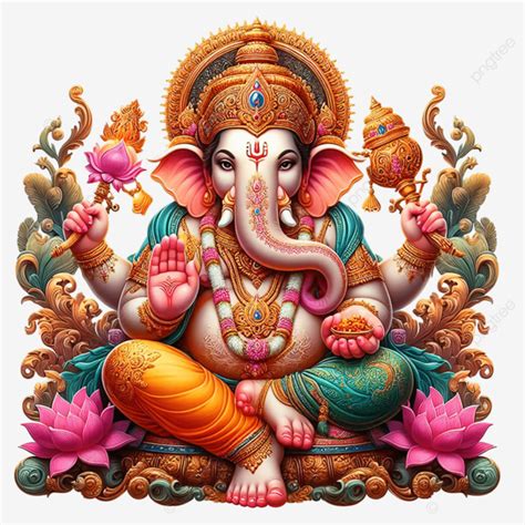 Hermoso Se Or Ganesh Para El Festival Chaturthi Ganesha Png Dibujos