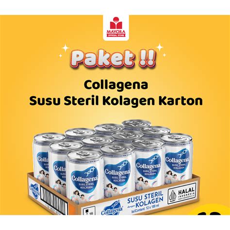 Jual Collagena Susu Steril Mengandung Kolagen Ml Shopee Indonesia