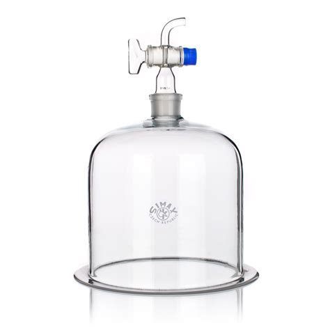 Bell Jar Ground Flange Ground Joint Borosilicate Glass Smith