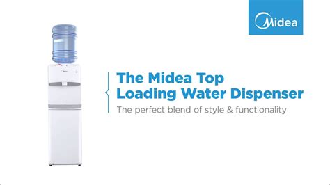 Midea Top Loading Water Dispenser Youtube