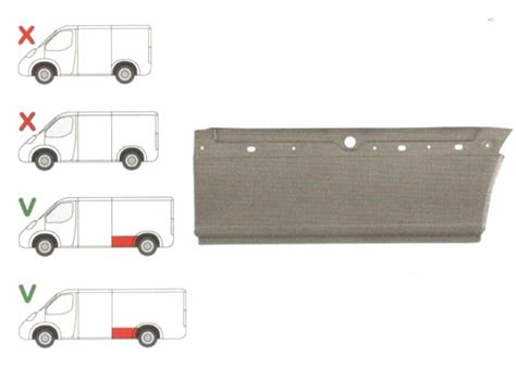 Segment Reparatie Aripa Spate Mercedes Sprinter 2006 VW Crafter 2005