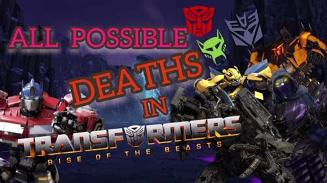 All Possible Deaths In Transformers Rise Of The Beasts Maximals