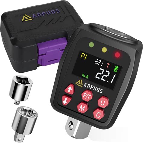 ANPUDS 1 2 Digital Torque Adapter 1 1 22 1 Ft Lb 1 5 30 Nm Digital