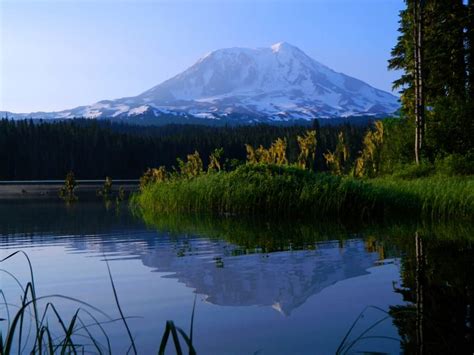 Takhlakh Lake Campground Mount Adams Washington