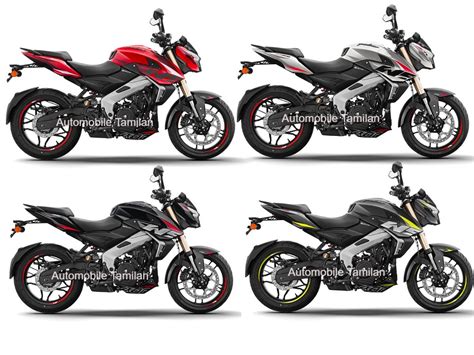 Bajaj Pulsar Ns400 Colour Options And Display Revealed Ahead Of Launch