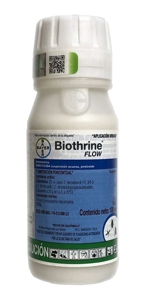 Biothrine Flow Bayer Ml Insecticida Deltametrina Chinches Mercadolibre